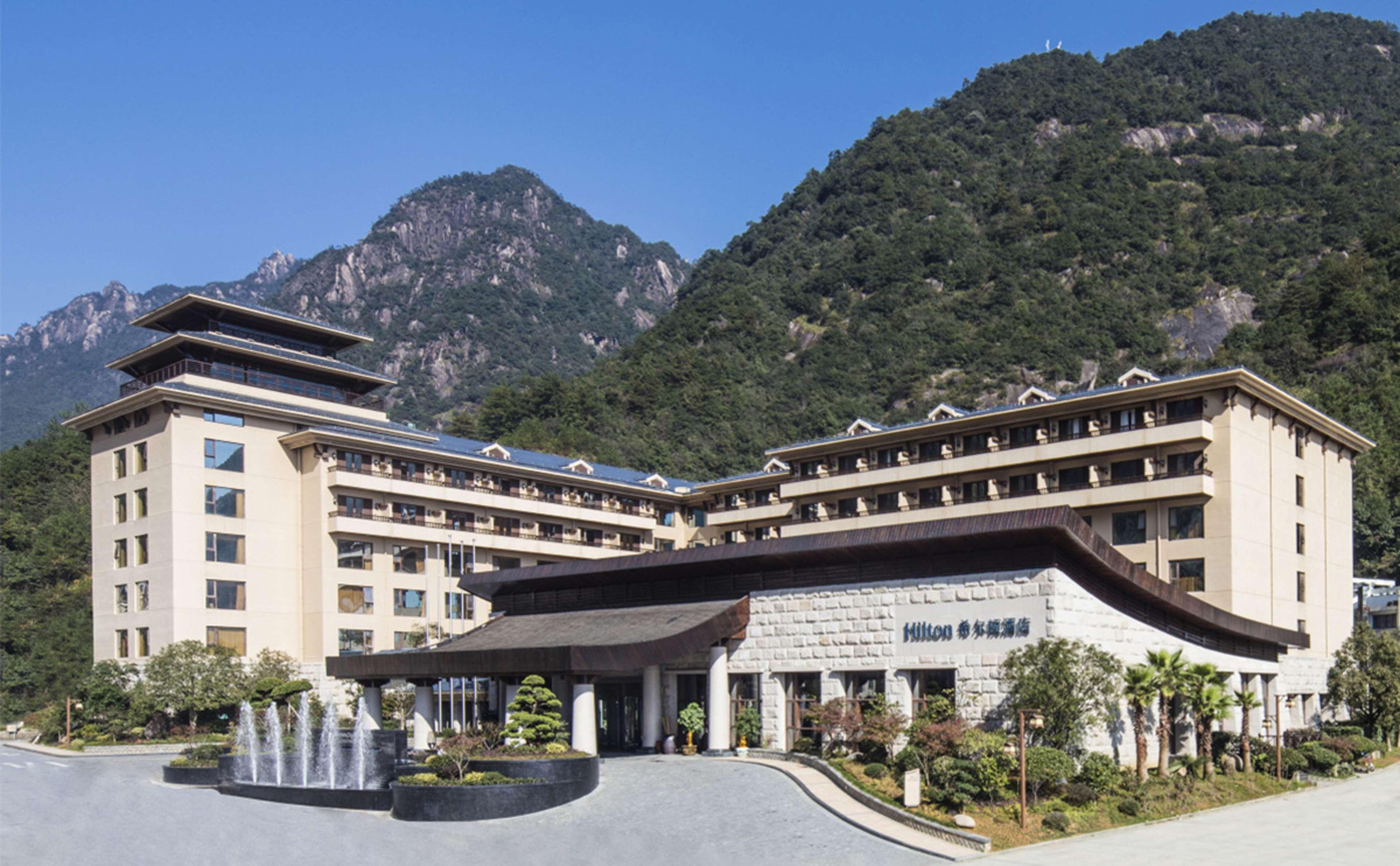 Hilton Sanqingshan Resort Shangrao Exteriör bild